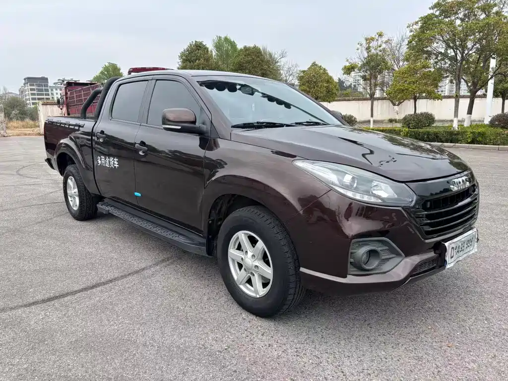 Baodian 2022 2.5T diesel two-wheel drive comfortable version flat bottom cargo box long axis JX4D25A6L купить на сайте DeffCars