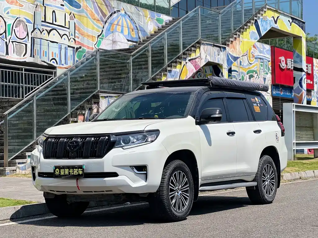 Prado 2018 3.5L automatic TX-L rear mounted spare tire купить на сайте DeffCars