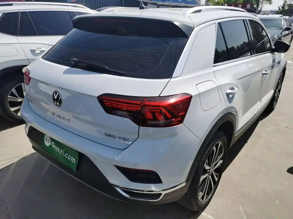 T-ROC 2021 facelift 280TSI DSG two-wheel drive comfortable intelligent connected version купить на сайте DeffCars
