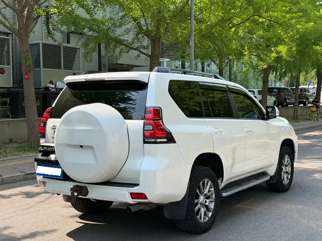 Prado 2018 3.5L automatic TX-L rear mounted spare tire купить на сайте DeffCars