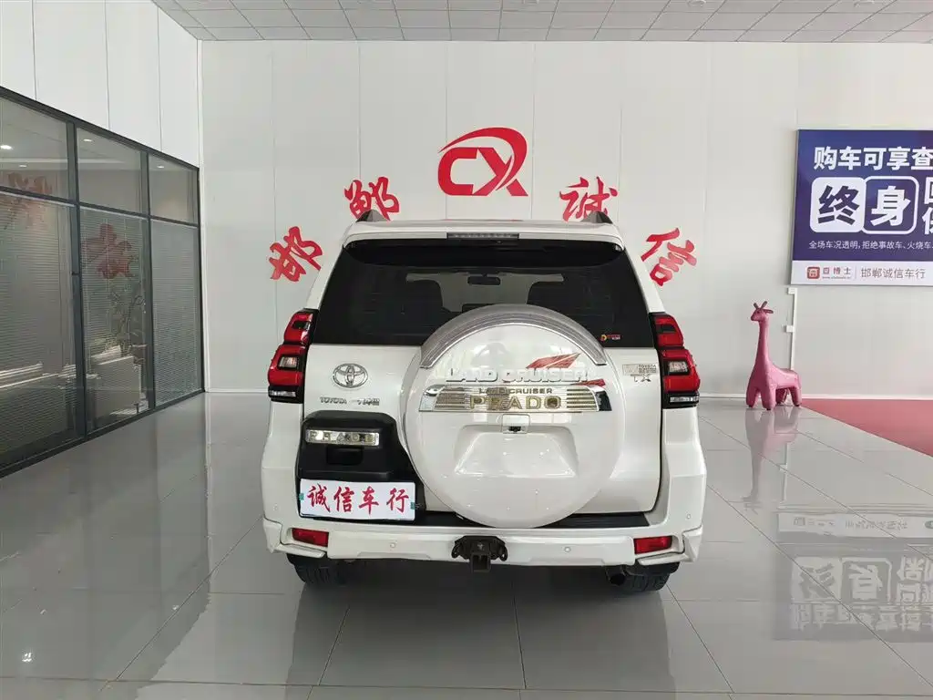 Prado 2019 3.5L automatic TX-L exclusive version with rear mounted spare tire купить на сайте DeffCars