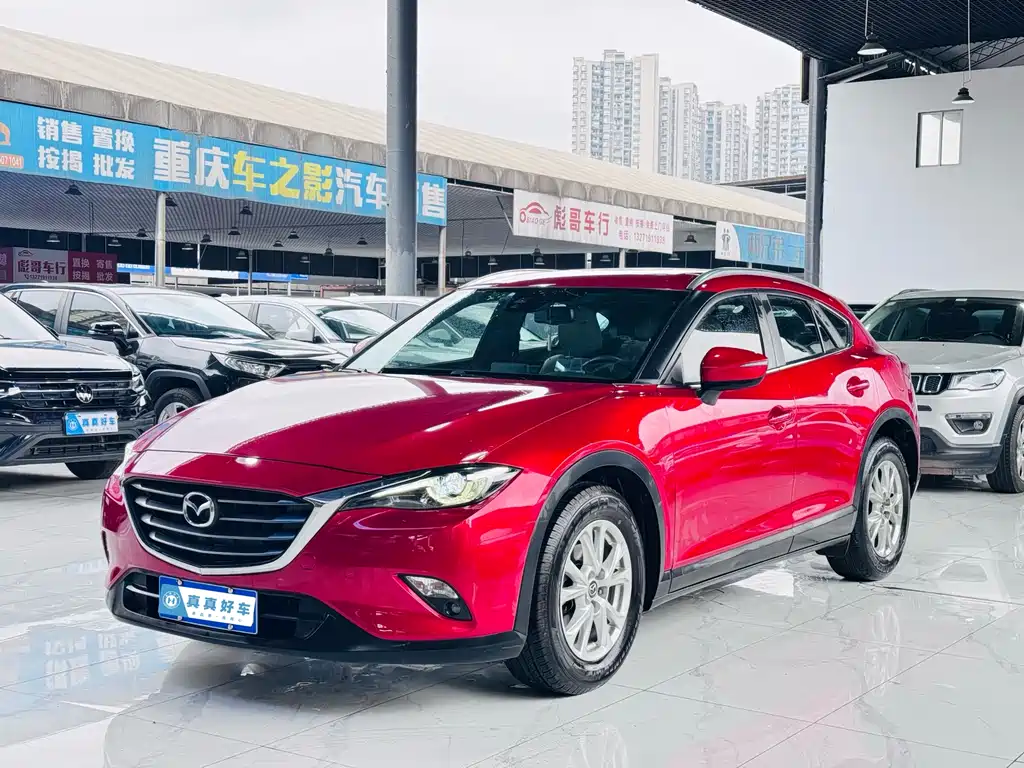 Mazda CX-4 2016 2.0L automatic two-wheel drive blue sky leading version купить на сайте DeffCars
