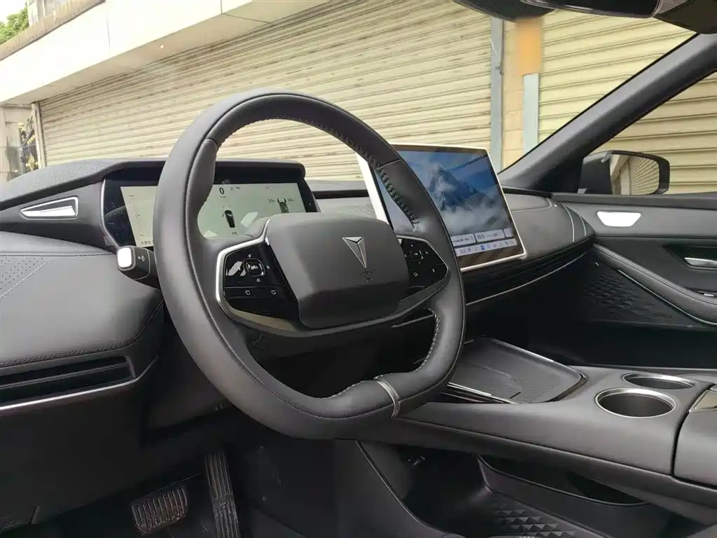 Dark blue SL03 2023 515MAX pure electric version купить на сайте DeffCars