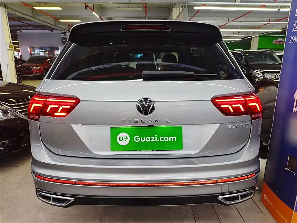 Tiguan L 2022 330TSI automatic two-wheel drive R-Line flagship version купить на сайте DeffCars