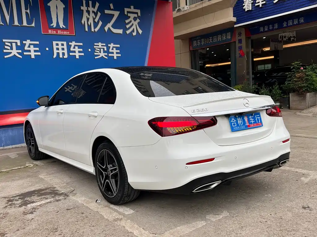Mercedes-Benz E-Class imported 2021 facelift E 260 fashionable sports version купить на сайте DeffCars