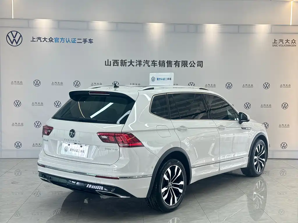 Tiguan L 2021 330TSI automatic two-wheel drive R-Line version купить на сайте DeffCars