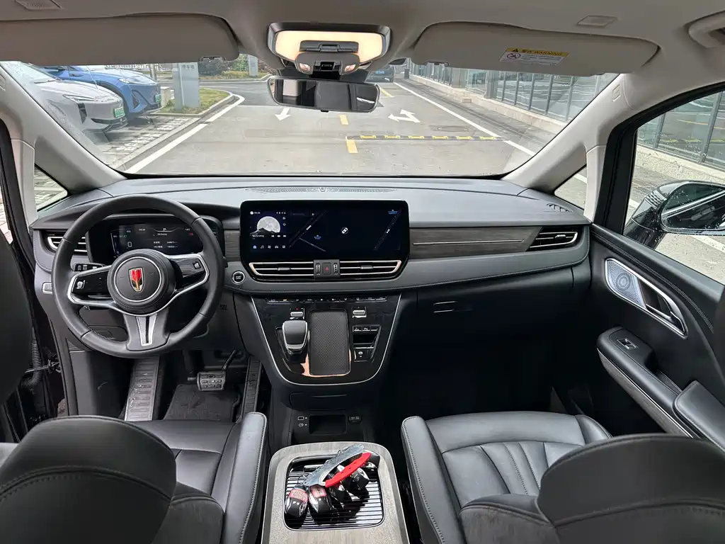 Hongqi HQ9 PHEV 2024 2.0T four-wheel drive business version купить на сайте DeffCars