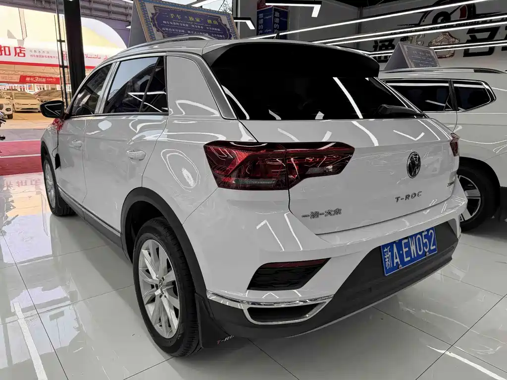 T-ROC 2022 model 280TSI DSG two-wheel drive elite PLUS купить на сайте DeffCars