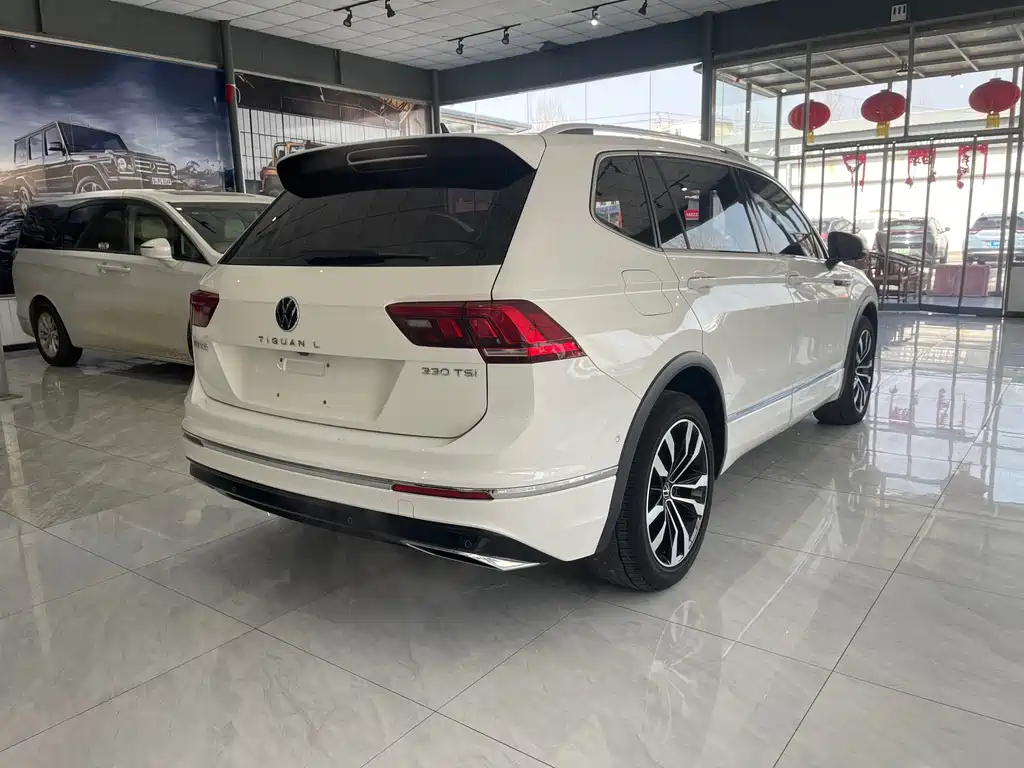 Tiguan L 2021 330TSI automatic two-wheel drive R-Line flagship version купить на сайте DeffCars