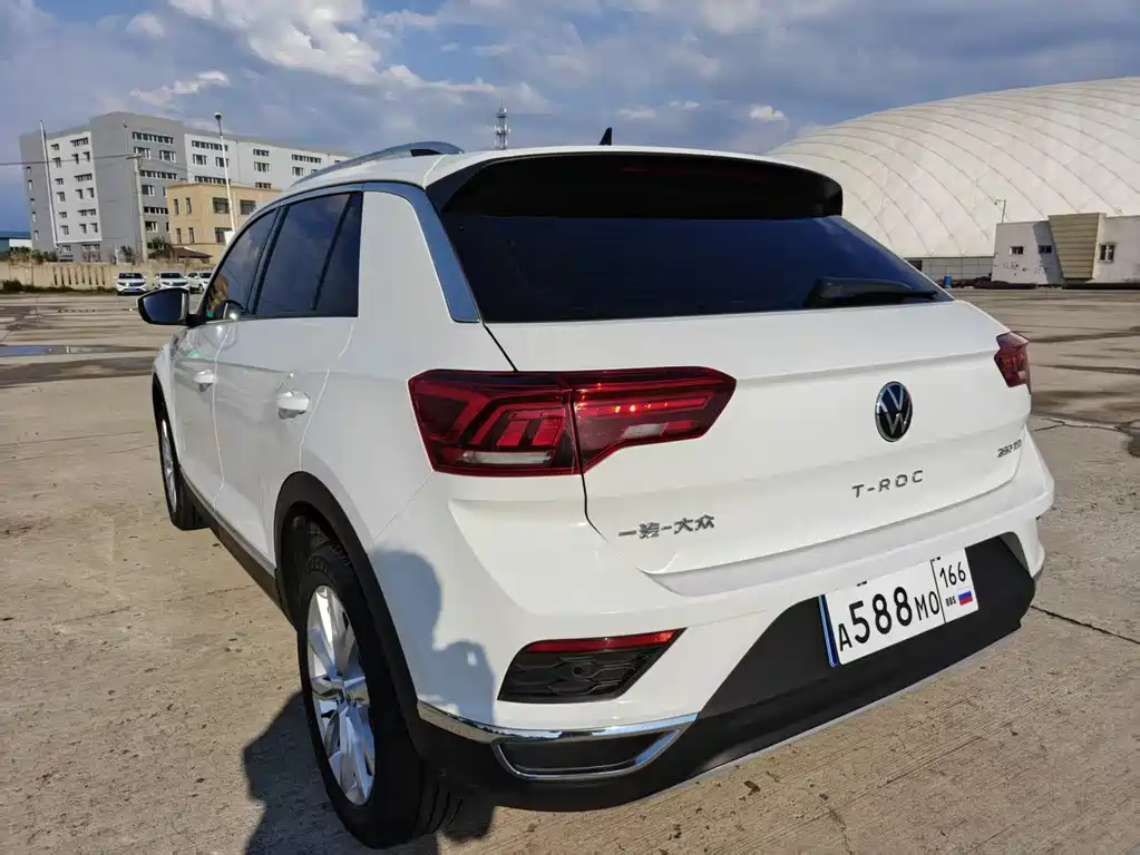 T-ROC 2022 model 280TSI DSG two-wheel drive elite PLUS купить на сайте DeffCars