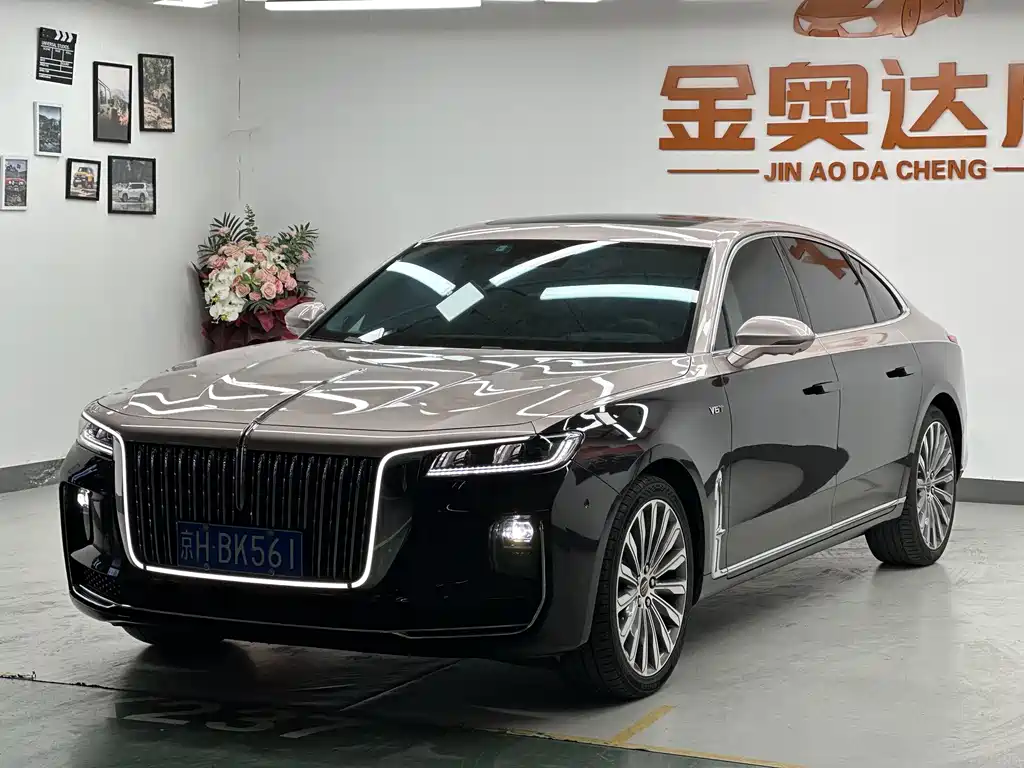 Hongqi H9 2022 3.0T Zhilian Qiling four-seater version купить на сайте DeffCars
