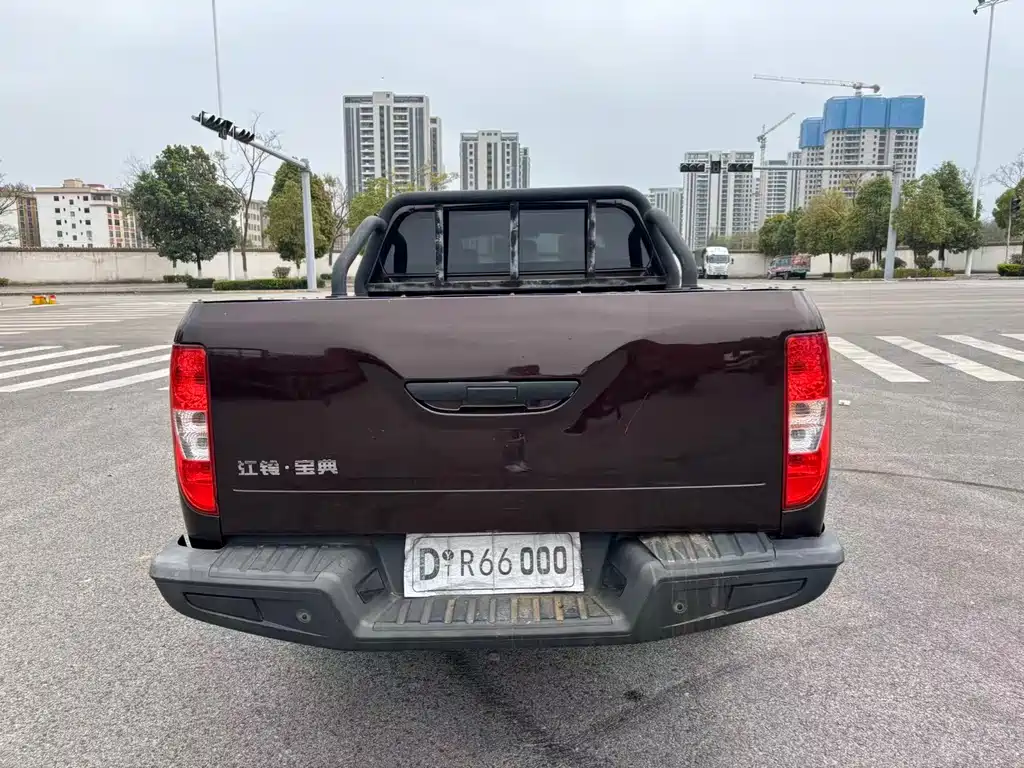 Baodian 2022 2.5T diesel two-wheel drive comfortable version flat bottom cargo box long axis JX4D25A6L купить на сайте DeffCars