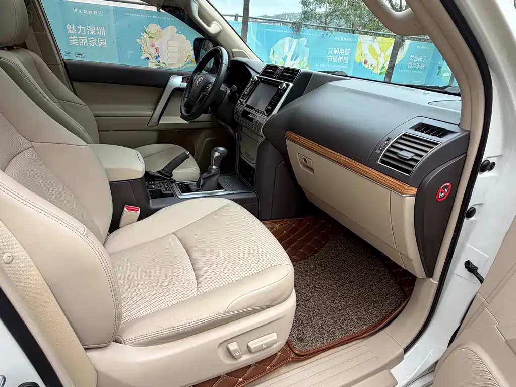 Prado 2018 3.5L automatic TX-L NAVI rear mounted spare tire купить на сайте DeffCars