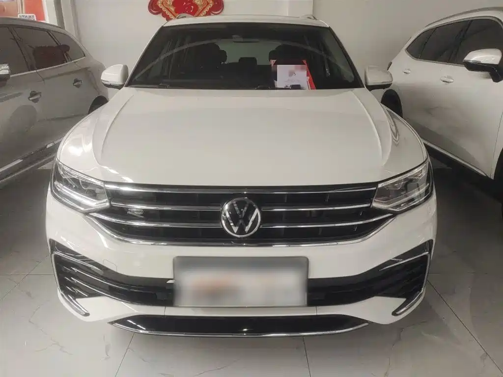 Tiguan L 2022 330TSI automatic two-wheel drive R-Line version купить на сайте DeffCars