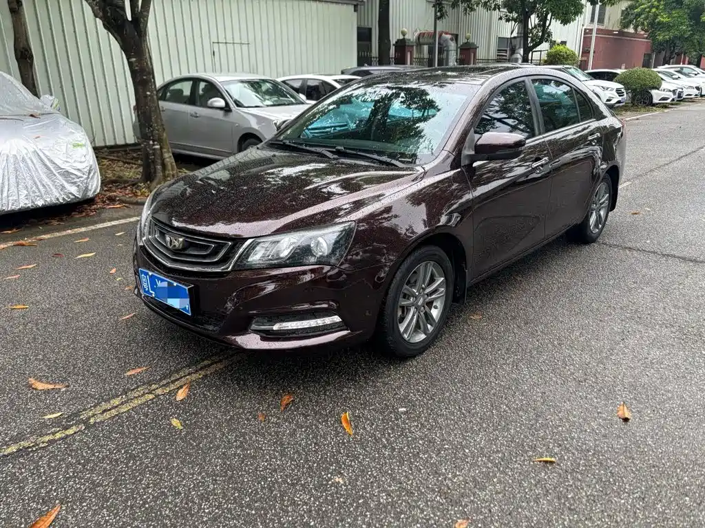 Emgrand 2017 sedan million model 1.5L CVT upward version купить на сайте DeffCars