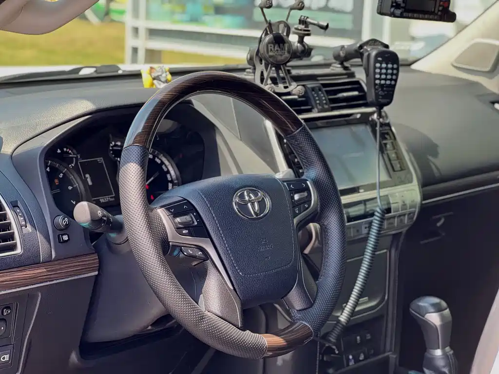 Prado 2018 3.5L automatic TX-L rear mounted spare tire купить на сайте DeffCars