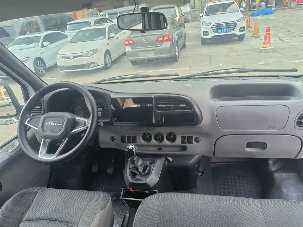 Teshun 2019 2.8T commercial long-axle mid-top 6-seater rear single tire National VI JX493 купить на сайте DeffCars