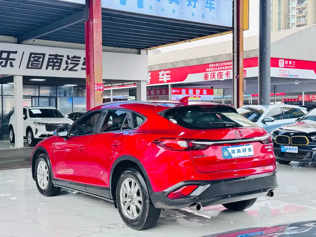 Mazda CX-4 2016 2.0L automatic two-wheel drive blue sky leading version купить на сайте DeffCars