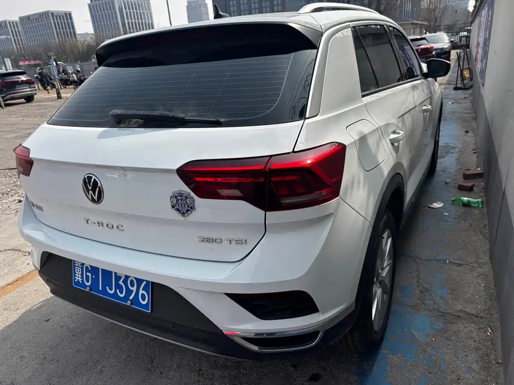 T-ROC 2022 model 280TSI DSG two-wheel drive elite PLUS купить на сайте DeffCars