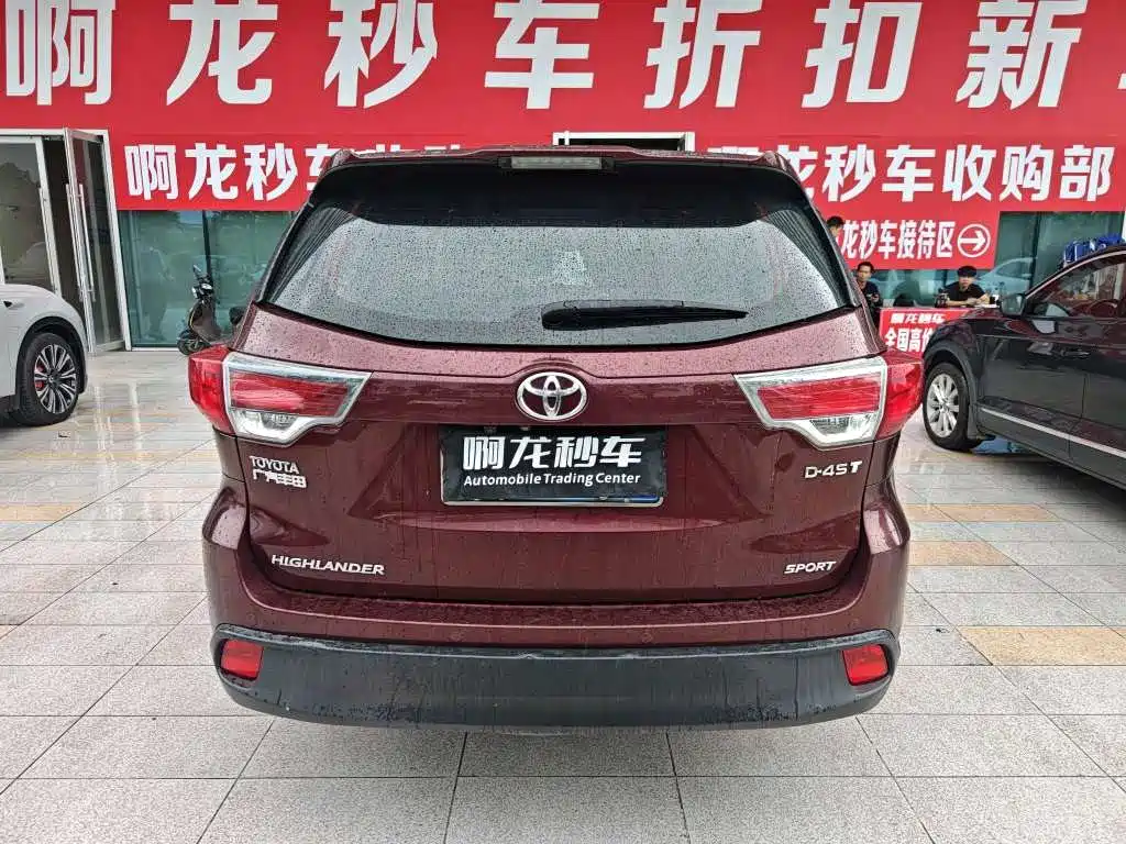 Highlander 2017 2.0T two-wheel drive luxury version 7 seats купить на сайте DeffCars
