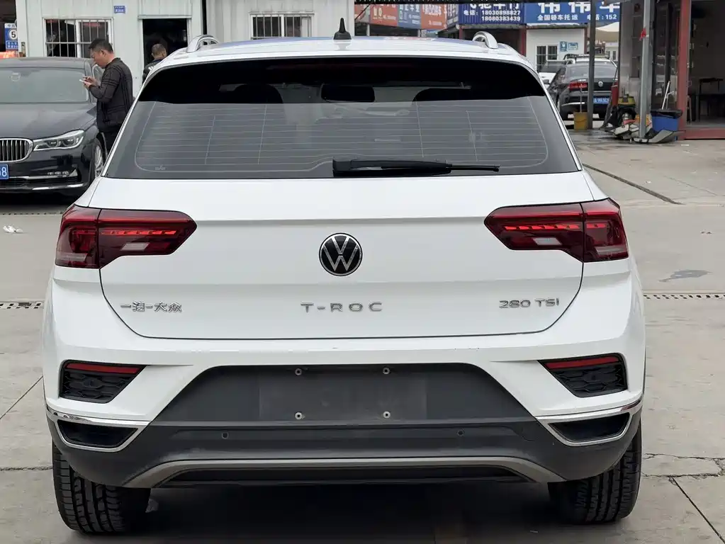T-ROC 2021 model 280TSI DSG two-wheel drive Comfort Smart Connected Edition купить на сайте DeffCars