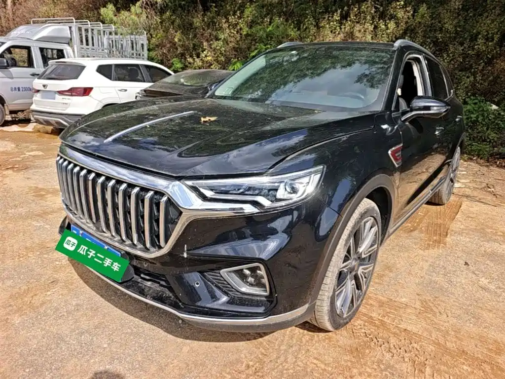 Hongqi HS5 2022 facelift 2.0T Zhilian Qixiang four-wheel drive version купить на сайте DeffCars