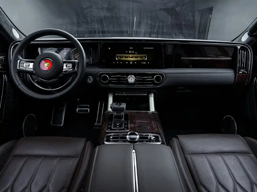 Hongqi Golden Sunflower Guoyao 2022 4.0T Elegant Flagship Edition 6 seats купить на сайте DeffCars