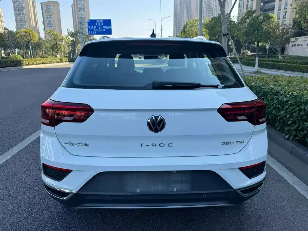 T-ROC 2022 model 280TSI DSG two-wheel drive elite PLUS купить на сайте DeffCars