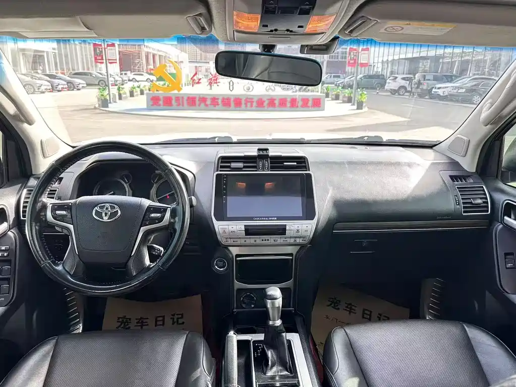 Prado 2018 3.5L automatic TX-L rear mounted spare tire купить на сайте DeffCars