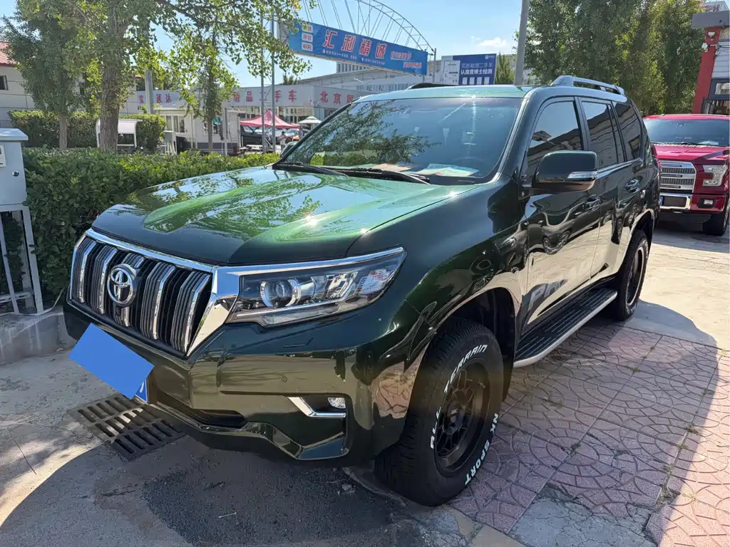 Prado 2018 3.5L automatic VX NAVI rear mounted spare tire купить на сайте DeffCars