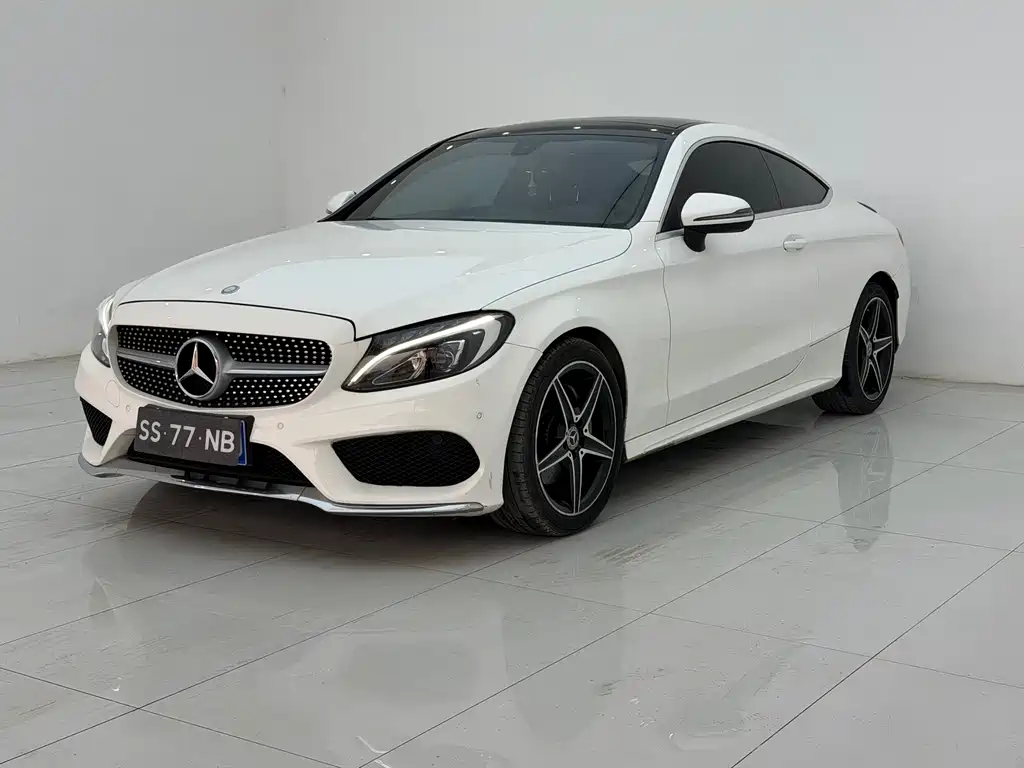 Mercedes-Benz C-class imported 2017 facelift C 200 coupe version купить на сайте DeffCars