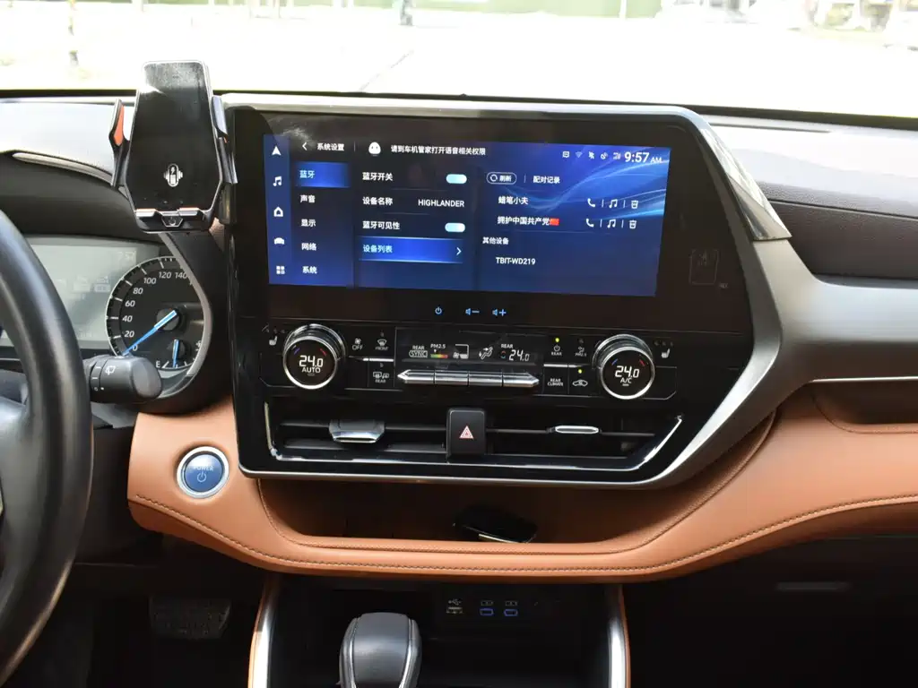Highlander 2022 dual engine 2.5L four-wheel drive premium version 7 seats купить на сайте DeffCars