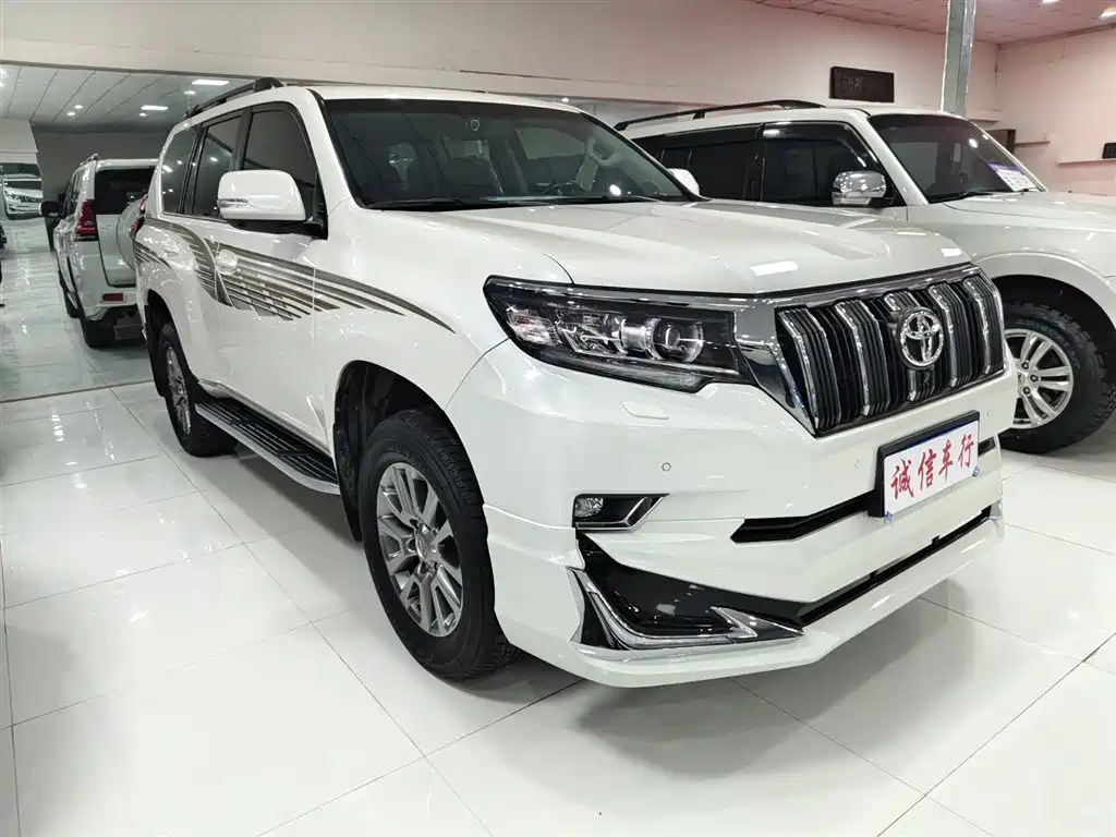 Prado 2018 3.5L automatic TX-L rear mounted spare tire купить на сайте DeffCars