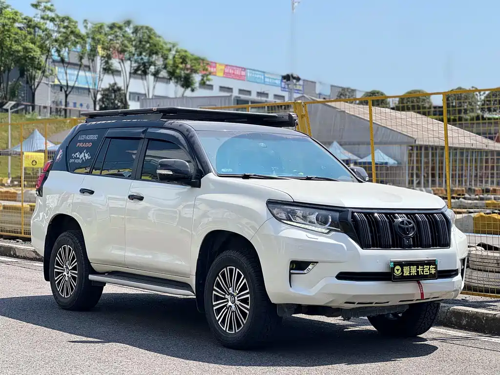 Prado 2018 3.5L automatic TX-L rear mounted spare tire купить на сайте DeffCars