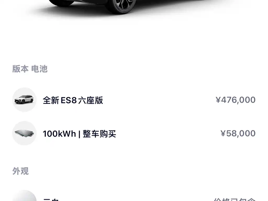 NIO ES8 2020 580KM six-seater version купить на сайте DeffCars