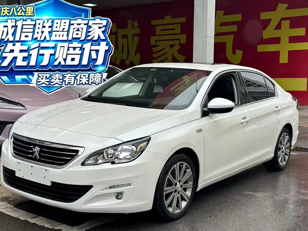 Peugeot 408 2016 1.6T automatic luxury version купить на сайте DeffCars