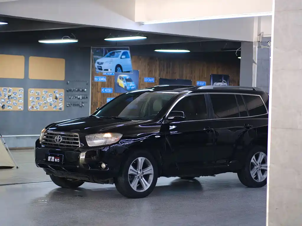 Highlander 2009 3.5L four-wheel drive 7-seat luxury version купить на сайте DeffCars