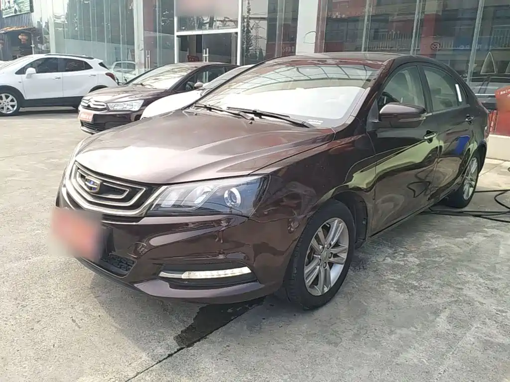 Emgrand 2017 sedan million model 1.5L manual upward version купить на сайте DeffCars