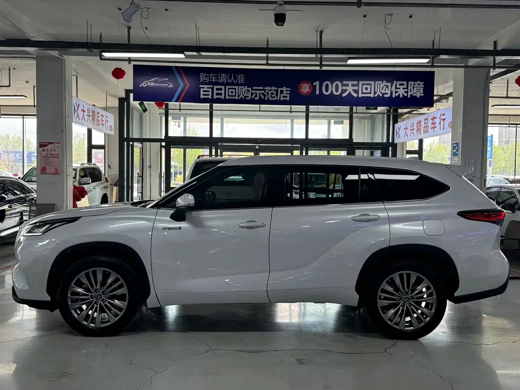 Highlander 2023 2.5L intelligent electric hybrid dual-engine four-wheel drive premium version 7 seats купить на сайте DeffCars