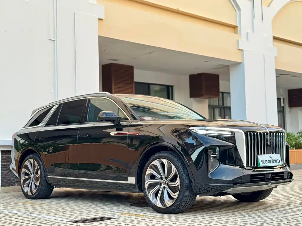 Hongqi E-HS9 2021 model 510km flag collar version four seats купить на сайте DeffCars