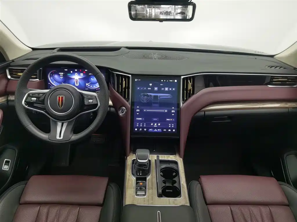 Hongqi HS7 2023 2.0T automatic four-wheel drive flag collar version, six seats купить на сайте DeffCars