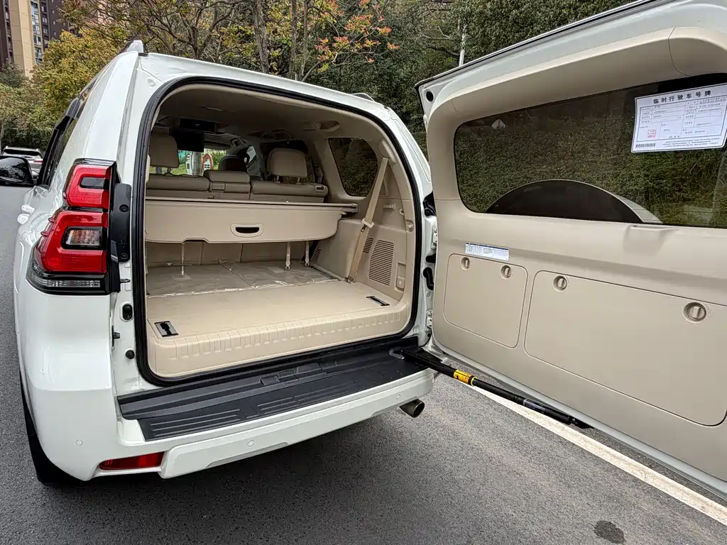 Prado 2018 3.5L automatic TX-L NAVI rear mounted spare tire купить на сайте DeffCars