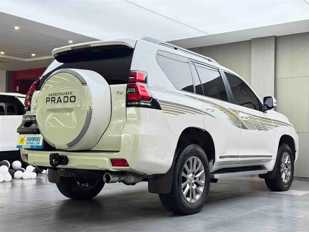 Prado 2019 3.5L automatic TX-L exclusive version with rear mounted spare tire купить на сайте DeffCars