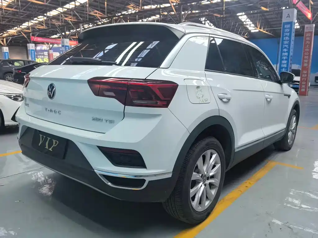 T-ROC 2021 facelift 280TSI DSG two-wheel drive elite intelligent version купить на сайте DeffCars