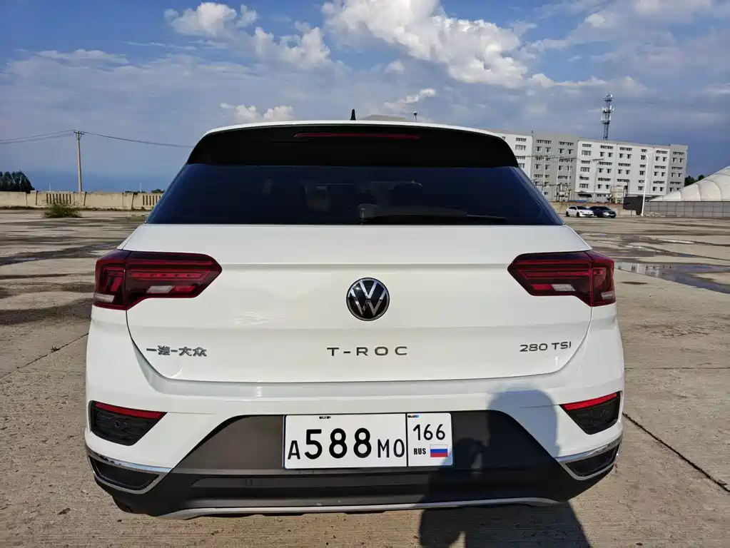 T-ROC 2022 model 280TSI DSG two-wheel drive elite PLUS купить на сайте DeffCars