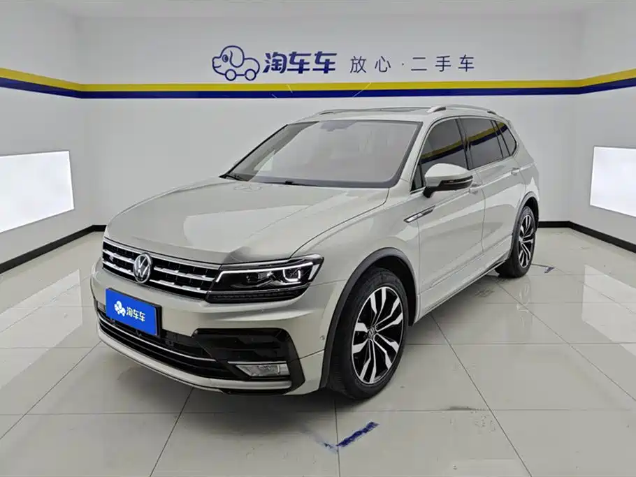 Tiguan L 2021 330TSI automatic two-wheel drive R-Line flagship version купить на сайте DeffCars