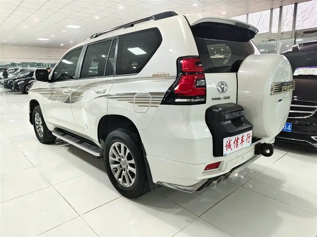 Prado 2018 3.5L automatic TX-L rear mounted spare tire купить на сайте DeffCars