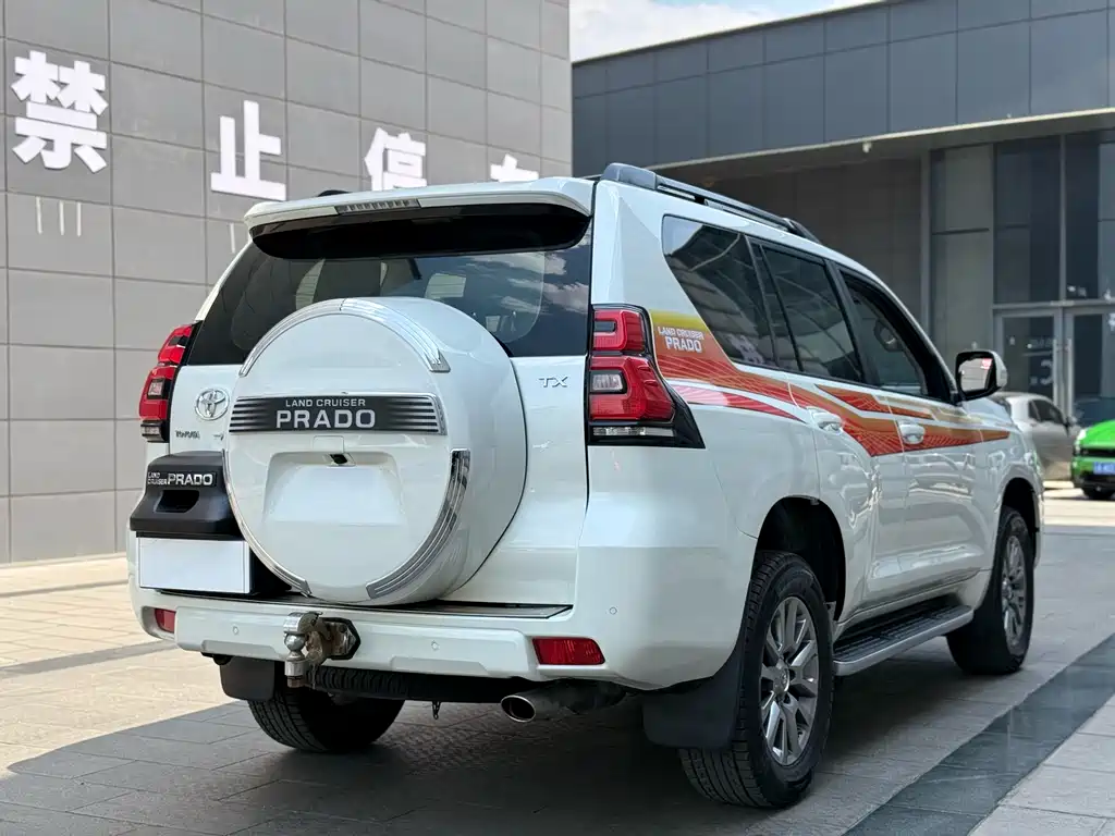 Prado 2018 3.5L automatic TX-L rear mounted spare tire купить на сайте DeffCars