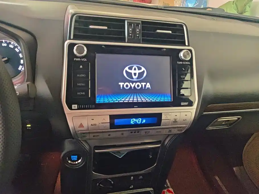 Prado 2018 3.5L automatic TX-L NAVI rear mounted spare tire купить на сайте DeffCars