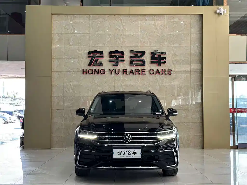 Tiguan L 2023 330TSI automatic two-wheel drive R-Line version купить на сайте DeffCars